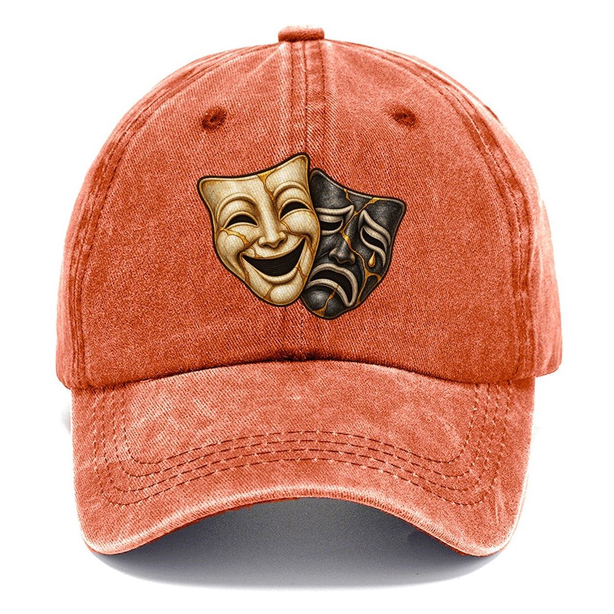 Masks Porcelain Crack Fan Favorites Classic Cap – Terracotta Clay