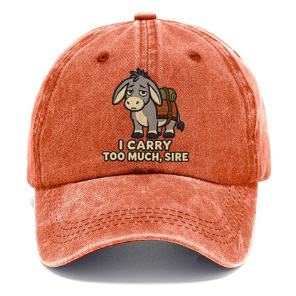 Donkey Bearer Weary Court Classic Cap – Terracotta Clay