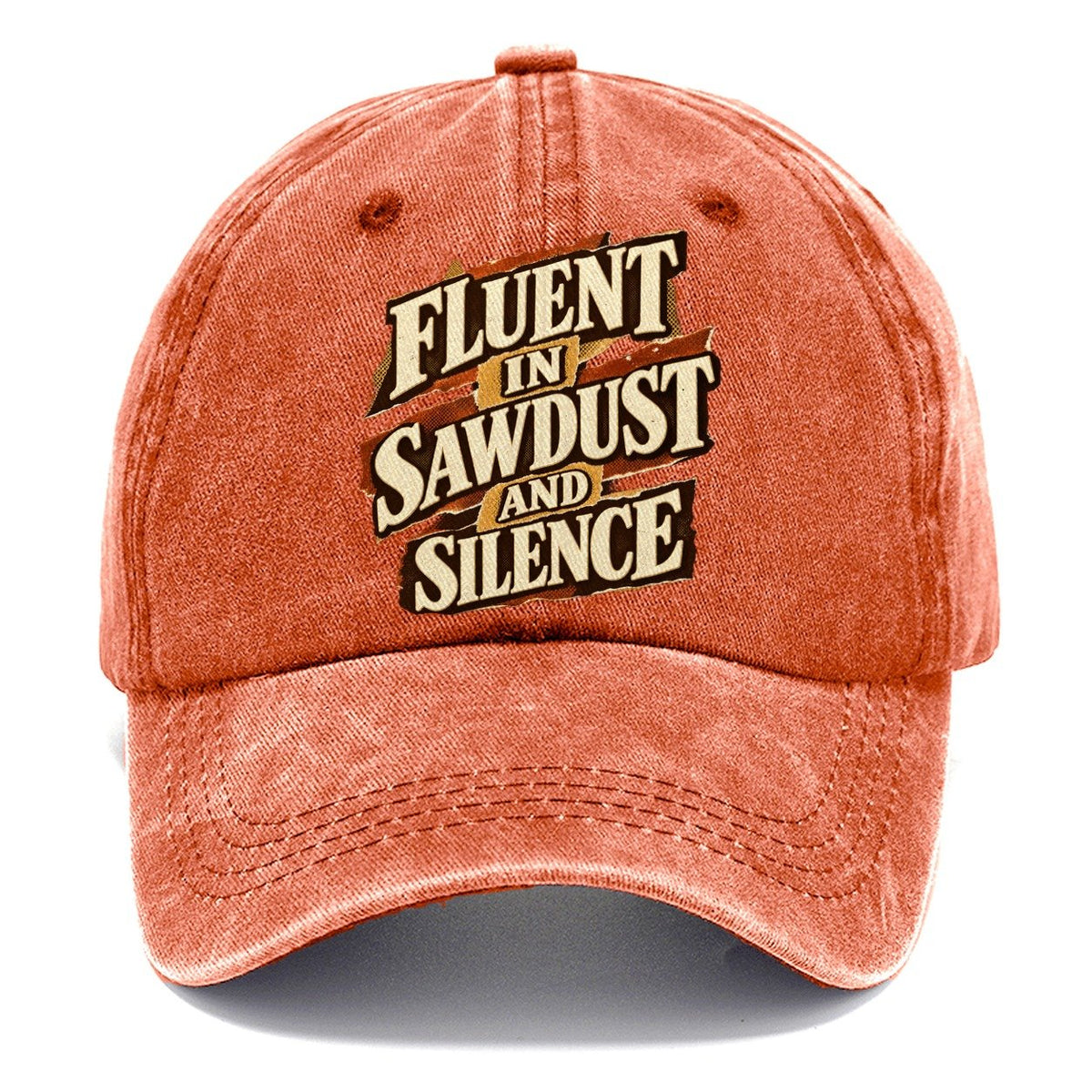 Fluent in Sawdust and Silence Kinetic Classic Cap – Terracotta Clay
