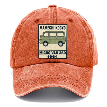 Mamechi Van Showa Speed Plates Classic Cap – Terracotta Clay