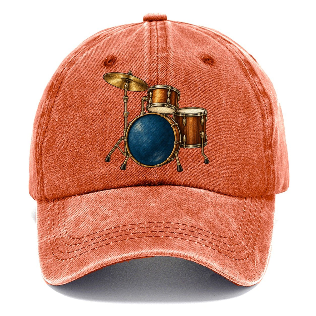 Compact Midnight Jazz Kit Pastimes Companions Classic Cap – Terracotta Clay