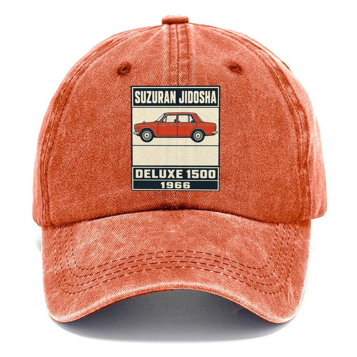 Suzuran Deluxe Showa Speed Plates Classic Cap – Terracotta Clay