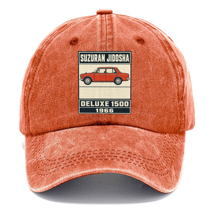 Suzuran Deluxe Showa Speed Plates Classic Cap – Terracotta Clay