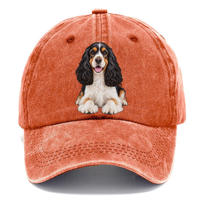 Tri Color Cocker Spaniel Classic Cap – Terracotta Clay