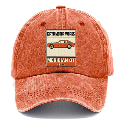 Kiryu Meridian Gt Showa Speed Plates Classic Cap – Terracotta Clay