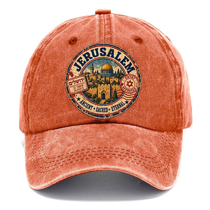 Jerusalem Passport Cachet Jerusalem Classic Cap – Terracotta Clay