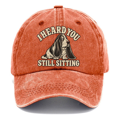 Basset Still Sitting Everyday Originals Classic Cap – Terracotta Clay