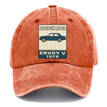 Kotobuki Envoy Showa Speed Plates Classic Cap – Terracotta Clay