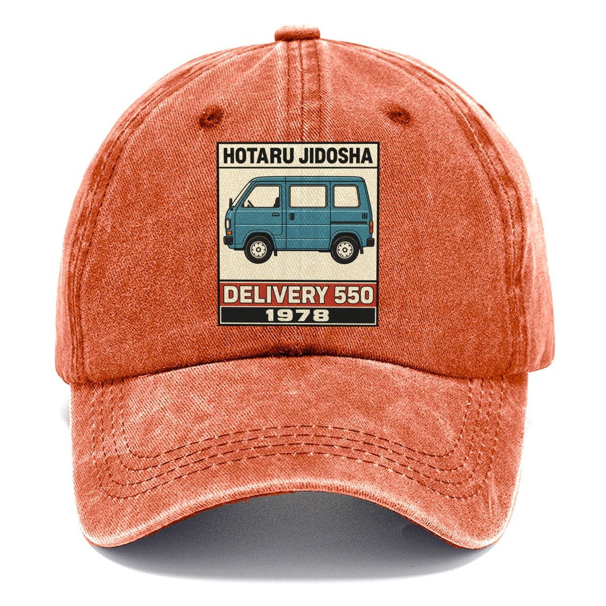 Hotaru Delivery Showa Speed Plates Classic Cap – Terracotta Clay
