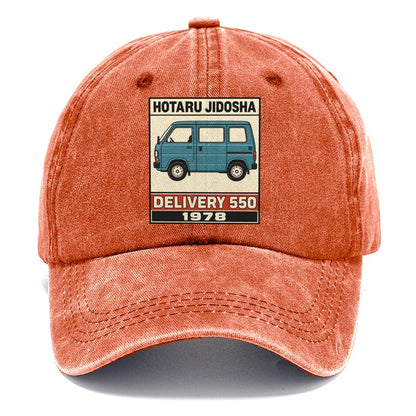 Hotaru Delivery Showa Speed Plates Classic Cap – Terracotta Clay
