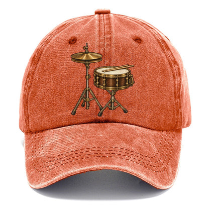 Hi Hat And Snare Fan Favorites Classic Cap – Terracotta Clay