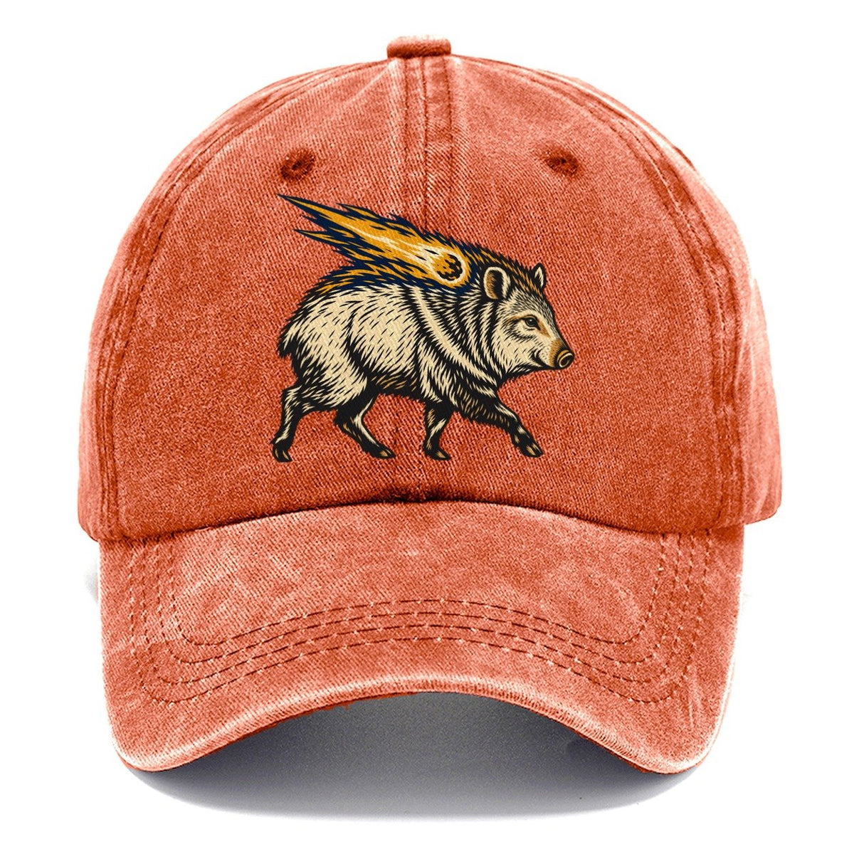 Javelina Meteor Bristle Sundown Familiars Classic Cap – Terracotta Clay