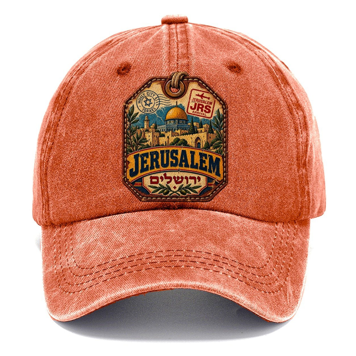 Jerusalem Luggage Label Jerusalem Classic Cap – Terracotta Clay