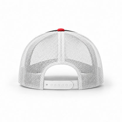 Black-Red-White — back view