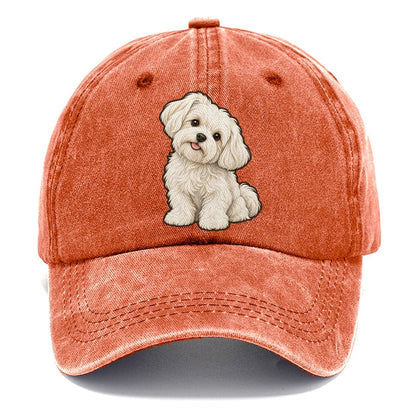 Maltese Head Tilt Fan Favorites Classic Cap – Terracotta Clay