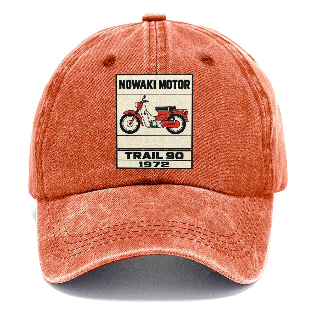 Nozomi Trail 90 Showa Speed Plates Classic Cap – Terracotta Clay