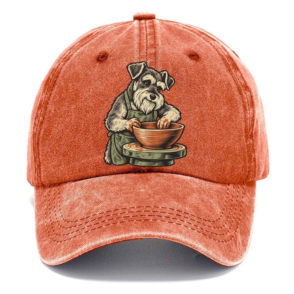 Schnauzer Potter Sundown Familiars Classic Cap – Terracotta Clay