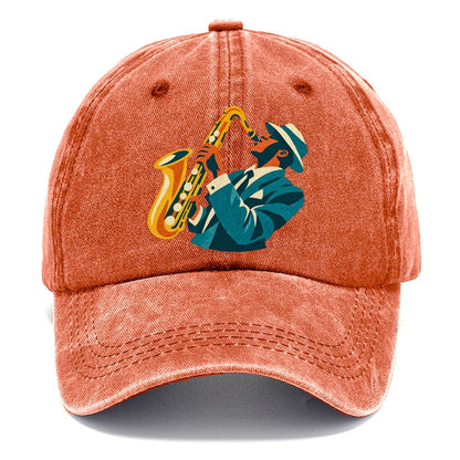 Jazz Saxophonist Classic Cap – Terracotta Clay