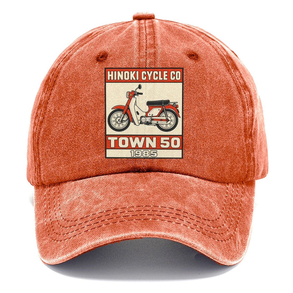 Hibari Town 50 Showa Speed Plates Classic Cap – Terracotta Clay