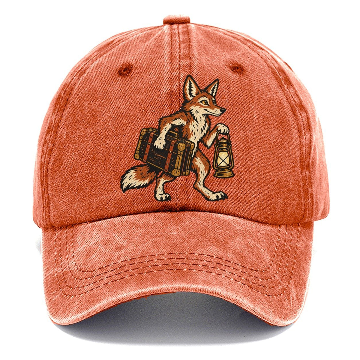 Coyote Night Porter Sundown Familiars Classic Cap – Terracotta Clay