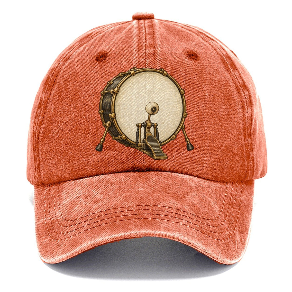 Kick Drum Pedal Fan Favorites Classic Cap – Terracotta Clay