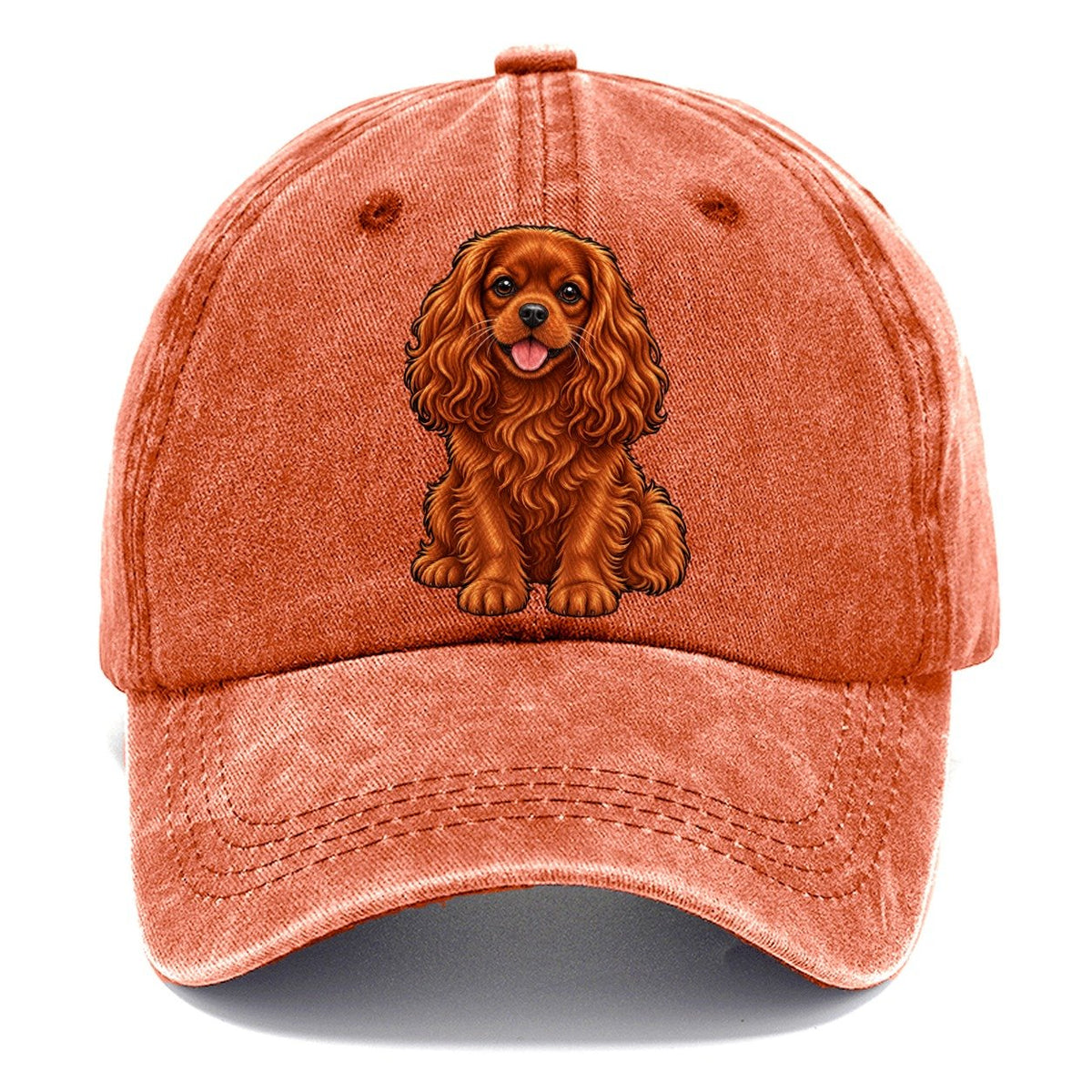 Ruby Cavalier King Charles Classic Cap – Terracotta Clay
