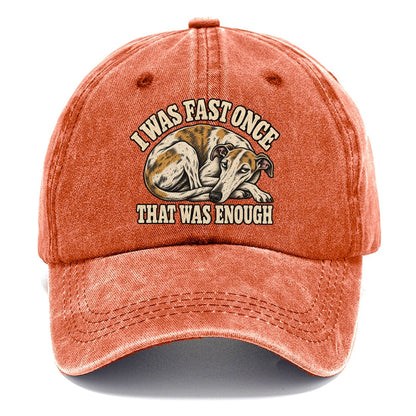 Greyhound Finished Early Everyday Originals Classic Cap – Terracotta Clay