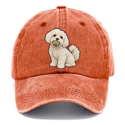 Maltese Tennis Ball Fan Favorites Classic Cap – Terracotta Clay