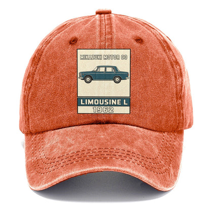 Mikazuki Limousine Showa Speed Plates Classic Cap – Terracotta Clay