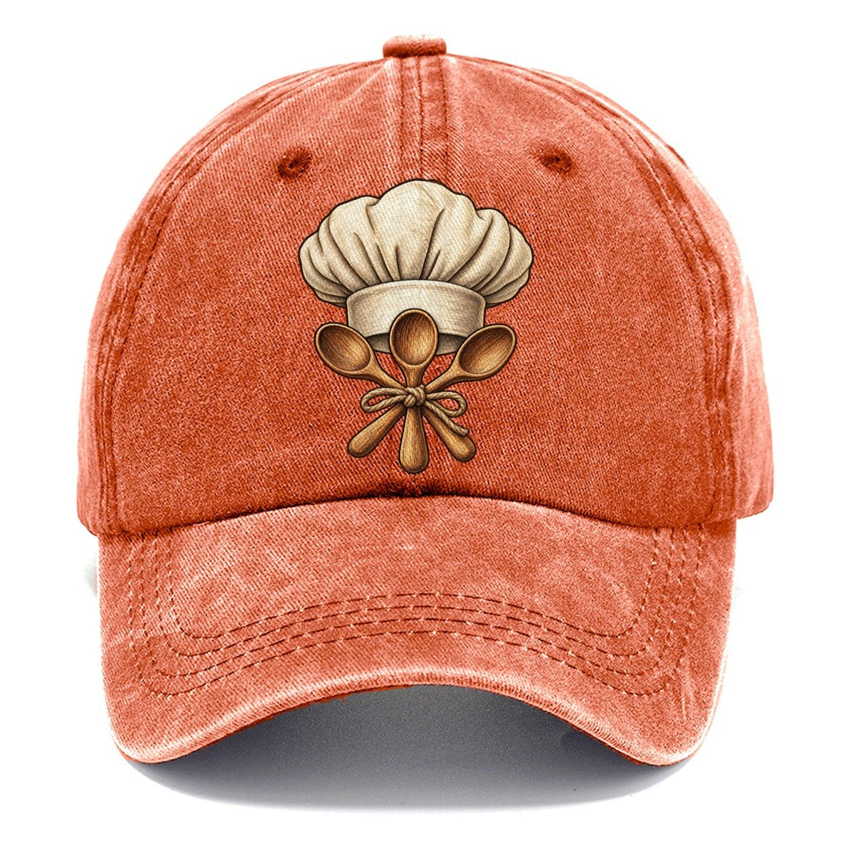 Chef Hat Wooden Spoons Fan Favorites Classic Cap – Terracotta Clay