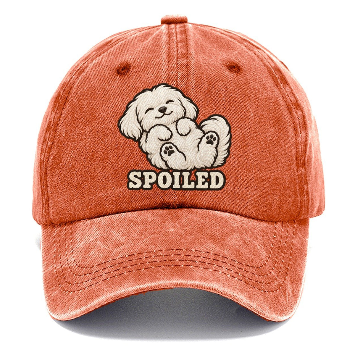 Maltese Spoiled Fan Favorites Classic Cap – Terracotta Clay