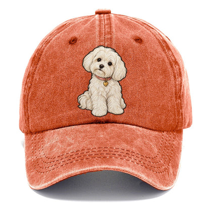 Maltese Heart Tag Fan Favorites Classic Cap – Terracotta Clay