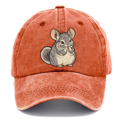 Chinchilla Whisker Wash Small Pet Logos Classic Cap – Terracotta Clay