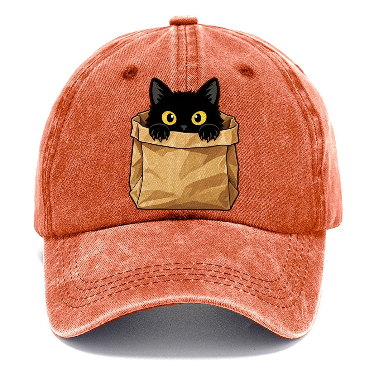 Black Cat Paper Bag Fan Favorites Classic Cap – Terracotta Clay