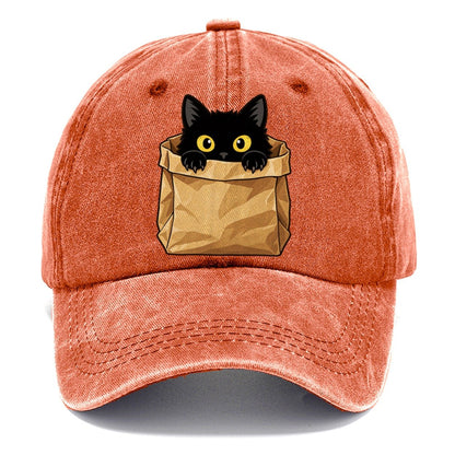Black Cat Paper Bag Fan Favorites Classic Cap – Terracotta Clay