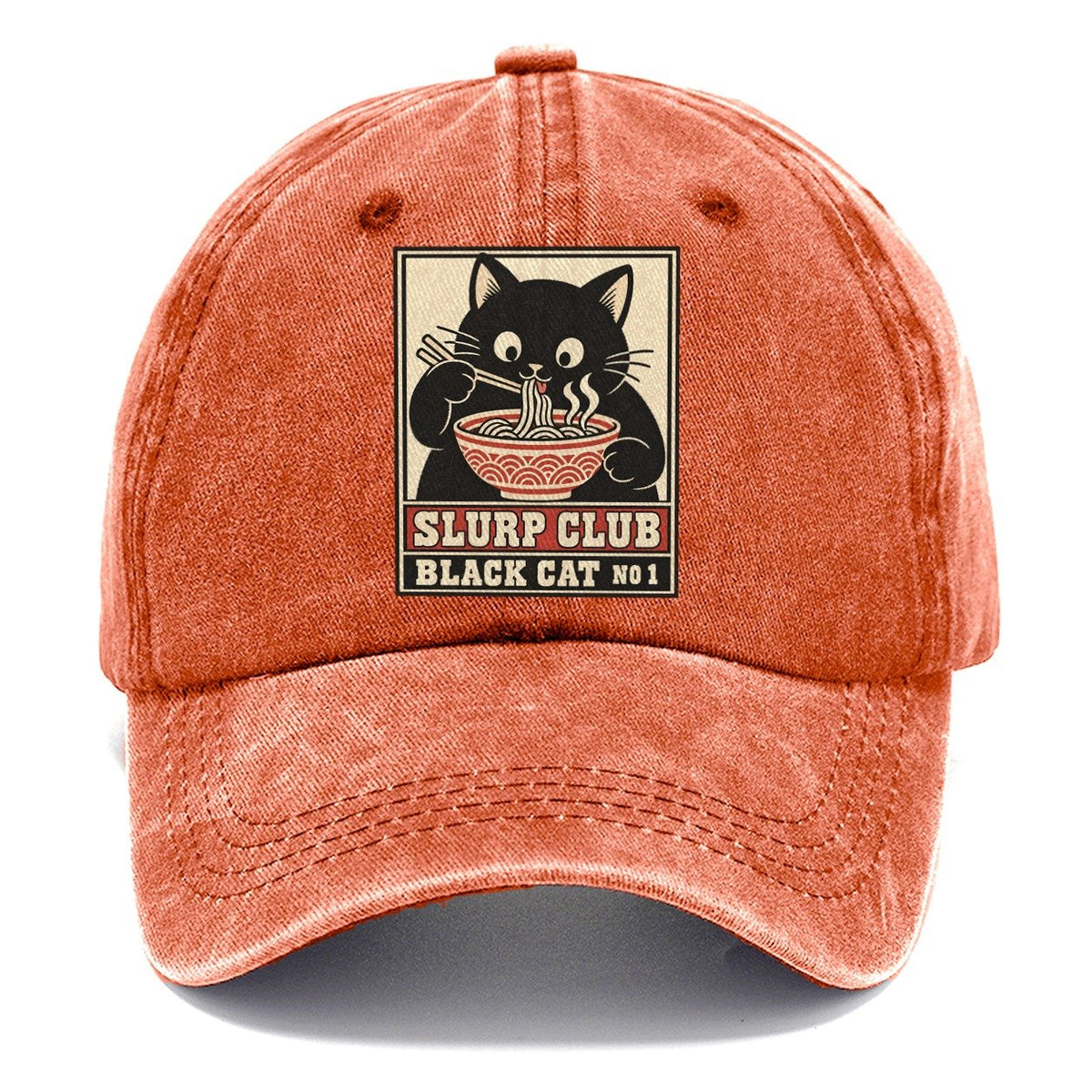 Black Cat Shoyu Slurp Club Classic Cap – Terracotta Clay