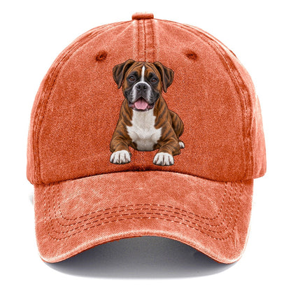 Brindle Boxer Classic Cap – Terracotta Clay