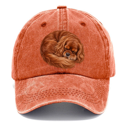 Cavalier Ruby Crescent Nap Pastimes Companions Classic Cap – Terracotta Clay