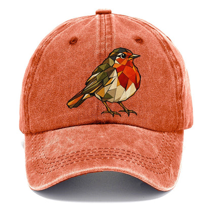 American Robin Wildwood Mosaic Classic Cap – Terracotta Clay