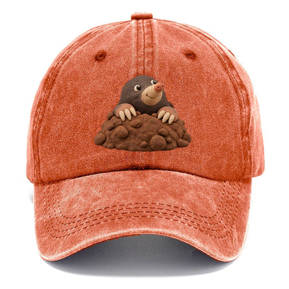 Mole Hill Peek Classic Cap – Terracotta Clay