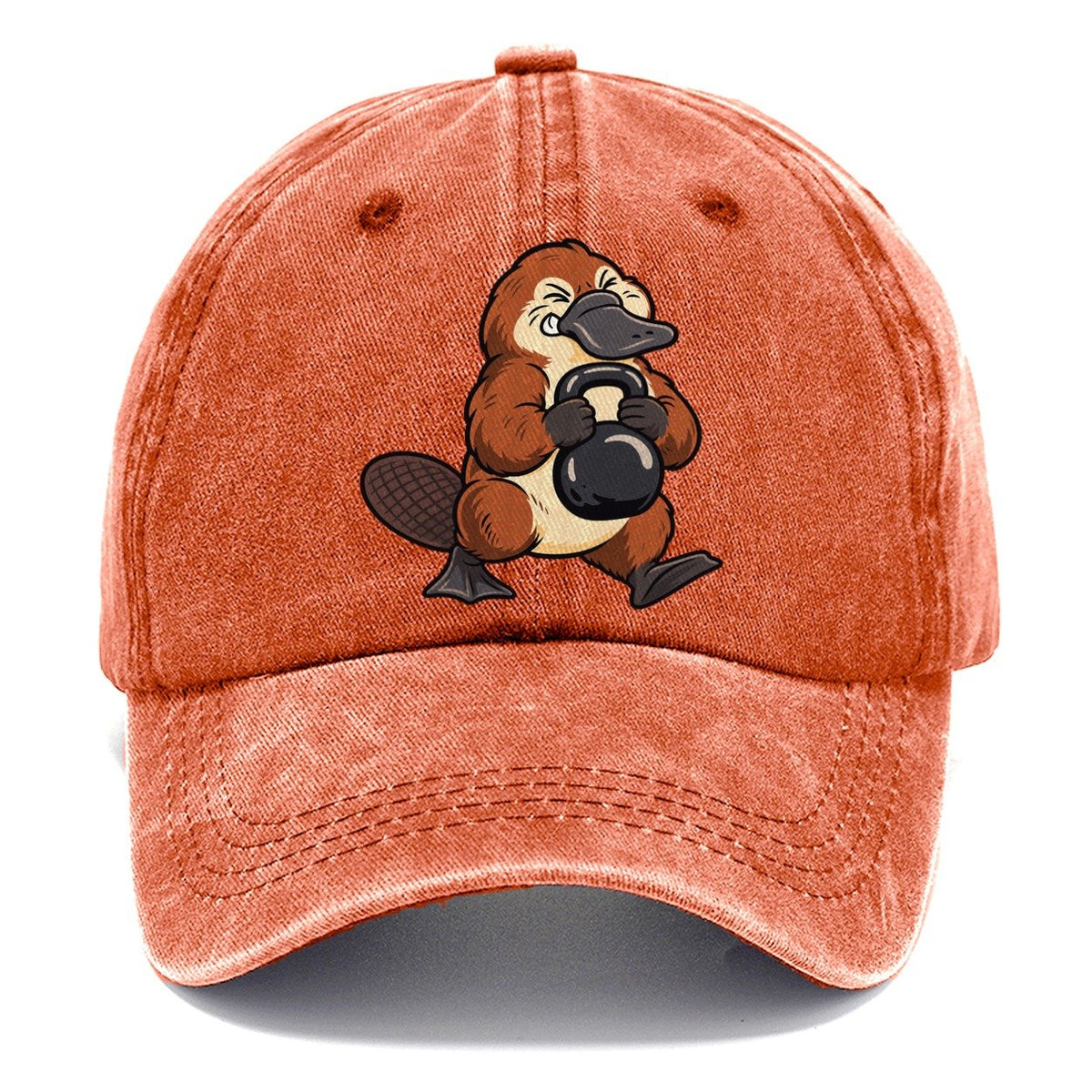 Platypus Duck Walk Animal Lifters Classic Cap – Terracotta Clay