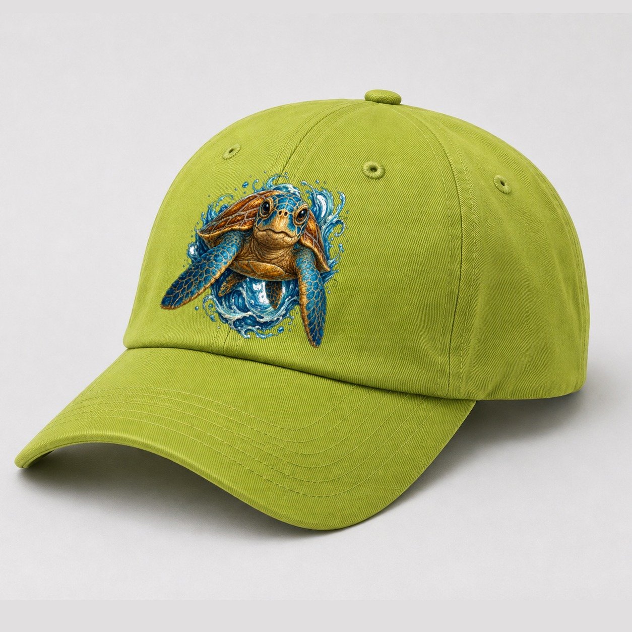 Fluorescent Green — angle view