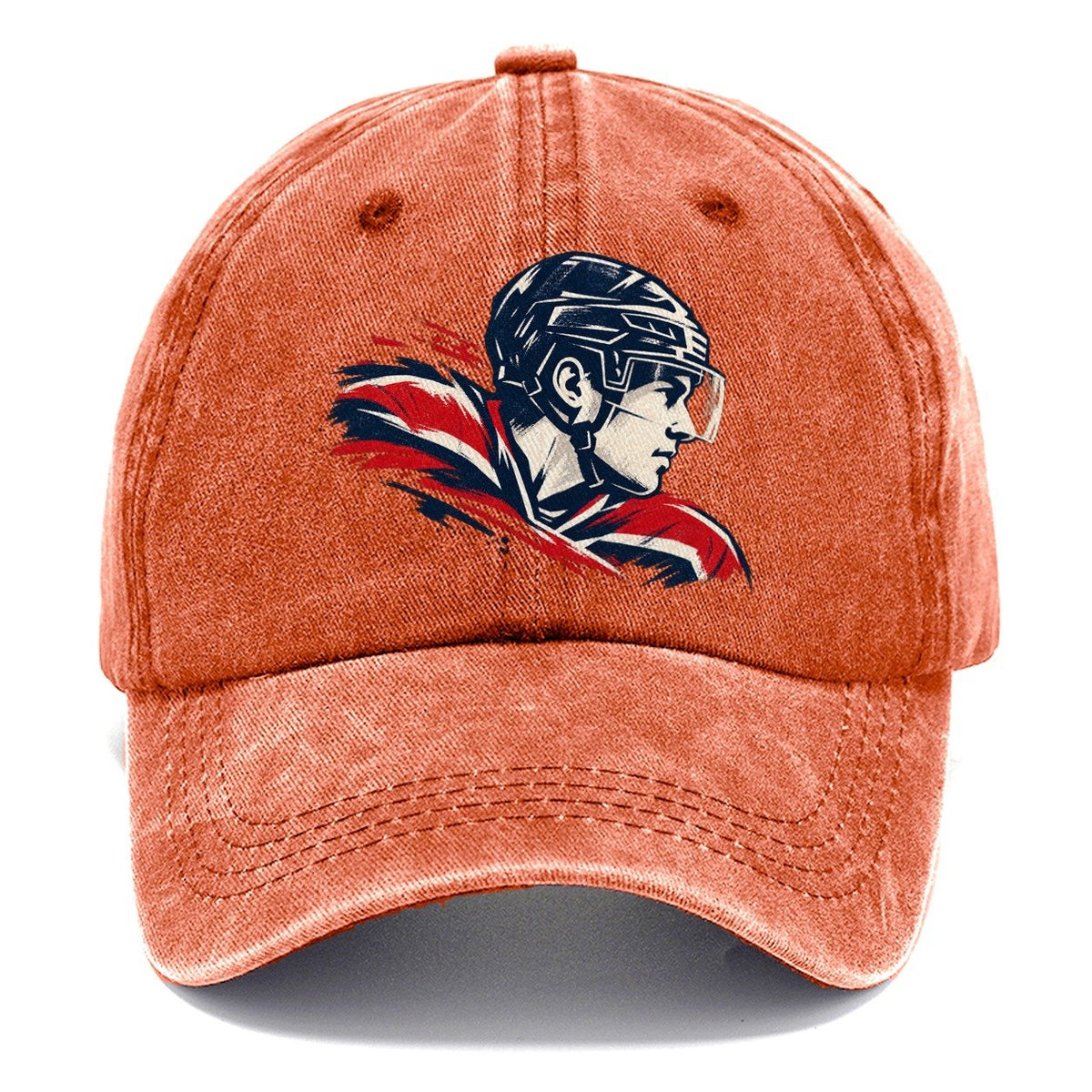 Hockey Player Profile Classic Cap – Terracotta Clay