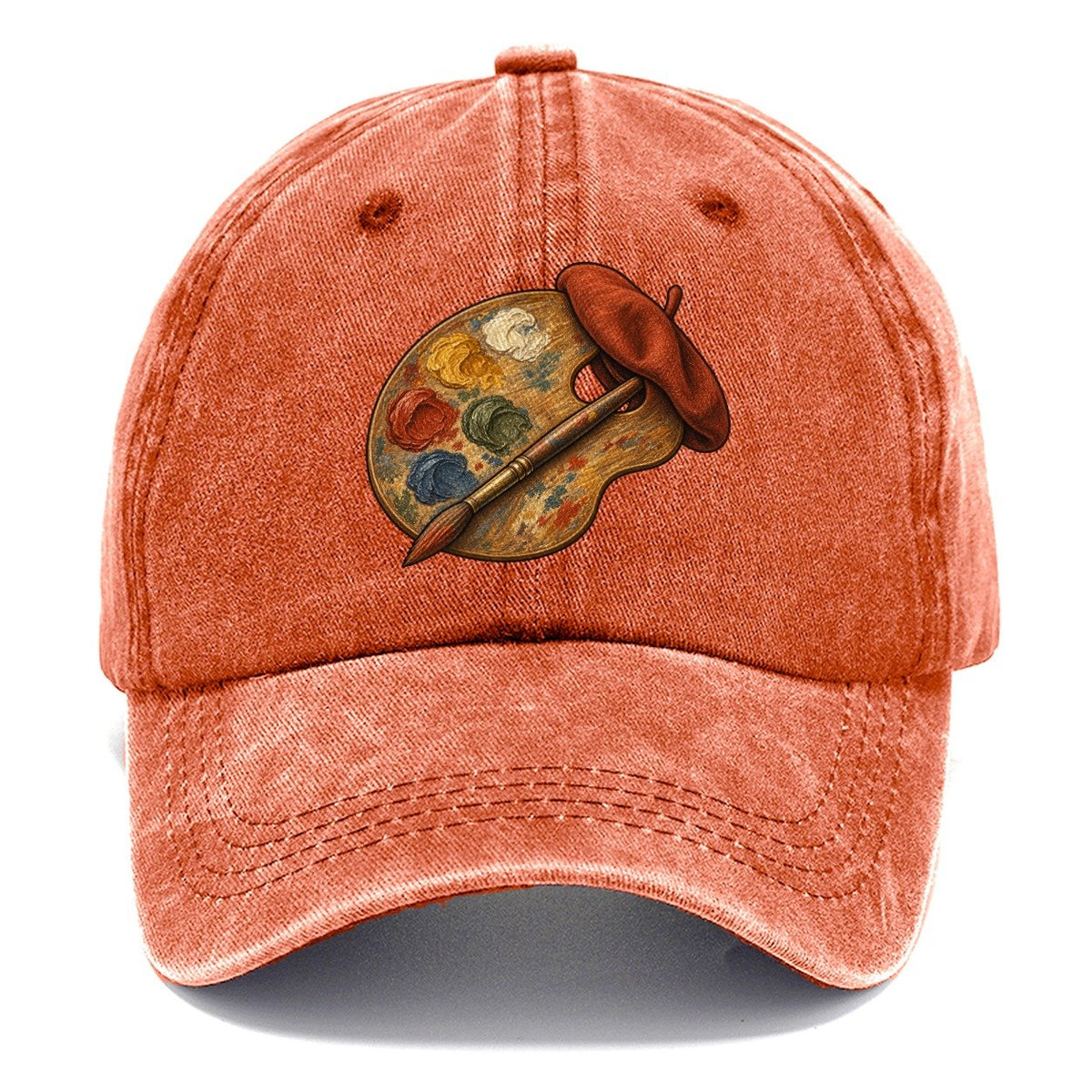 Palette And Beret Fan Favorites Classic Cap – Terracotta Clay