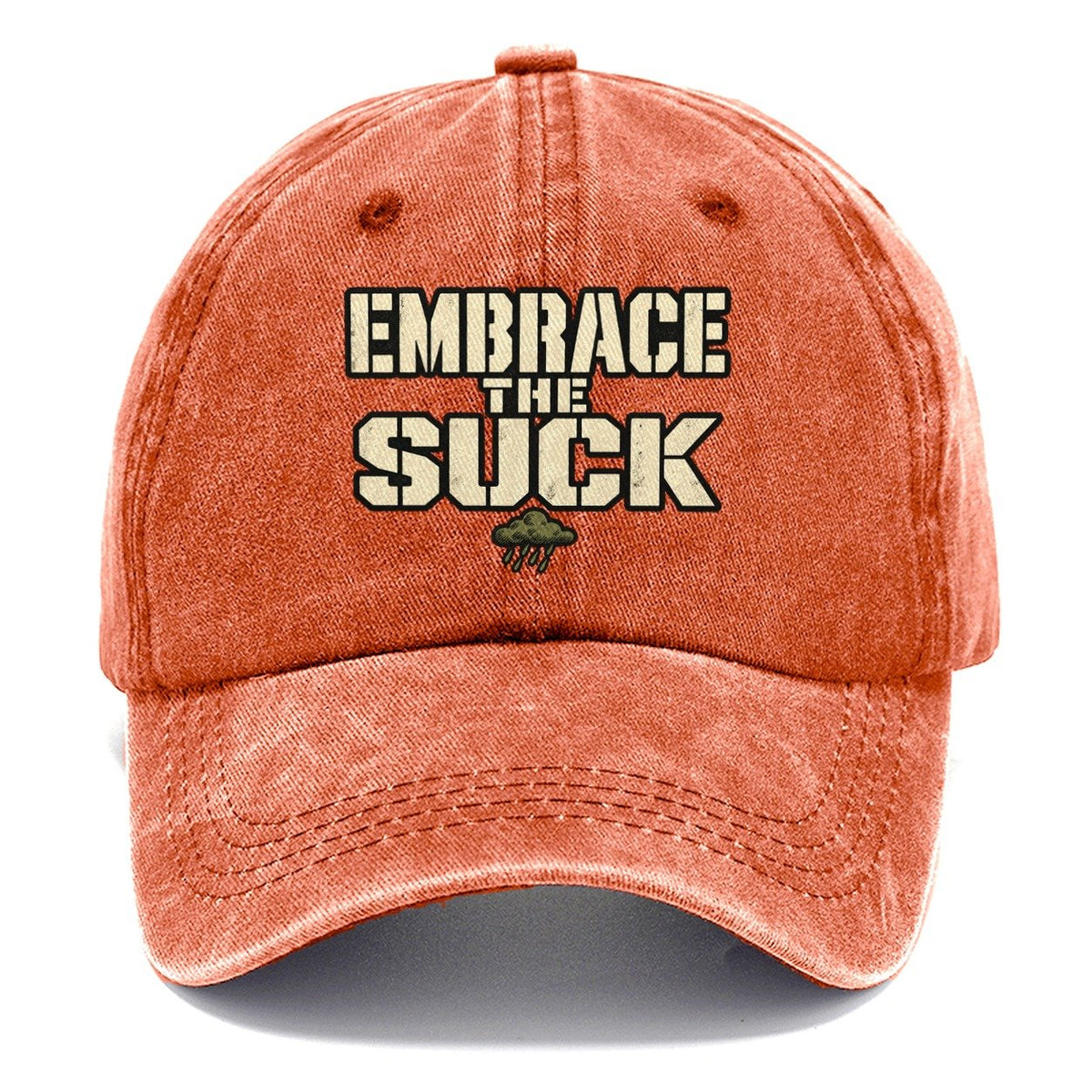 Embrace The Suck Barracks Wit Classic Cap – Terracotta Clay