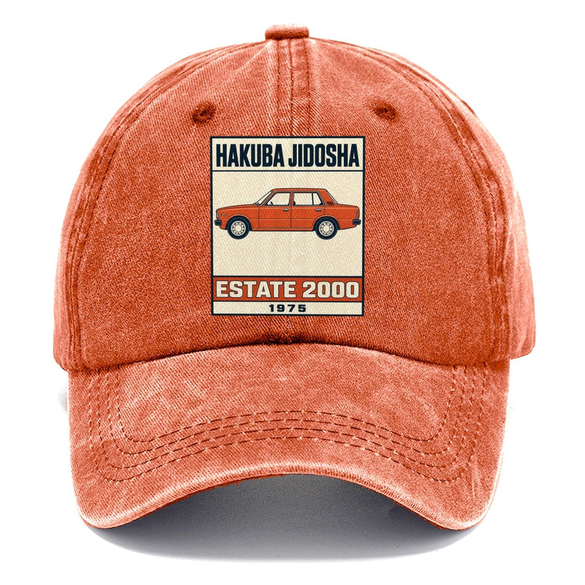 Hakuba Estate Showa Speed Plates Classic Cap – Terracotta Clay