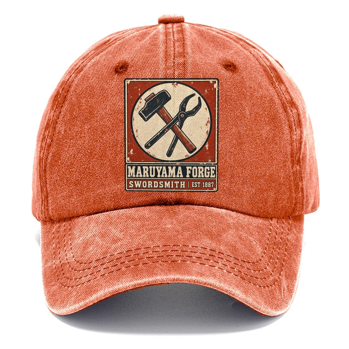Maruyama Forge Noren Trade Co Classic Cap – Terracotta Clay