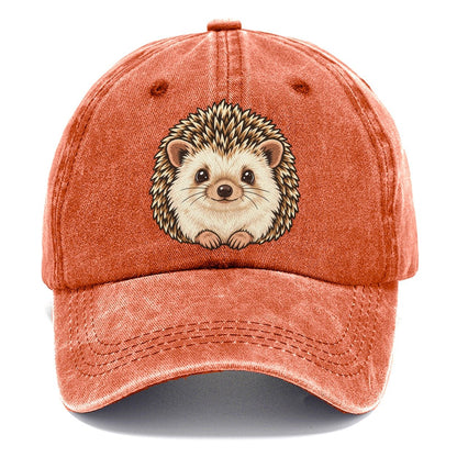 Hedgehog Round Face Small Pet Logos Classic Cap – Terracotta Clay