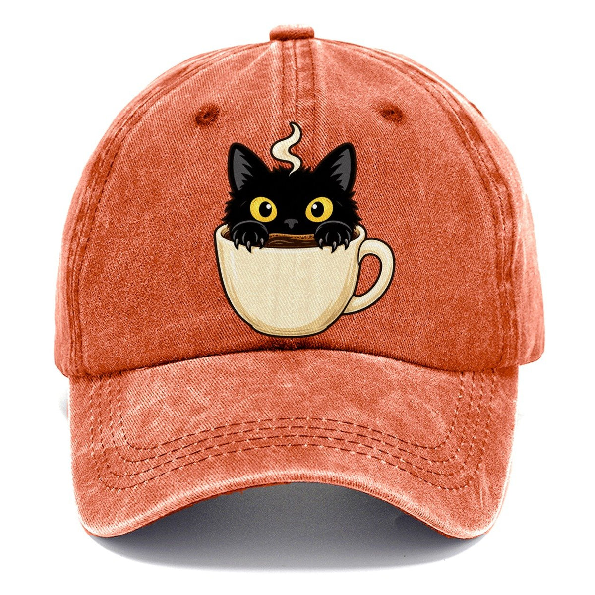 Black Cat Coffee Mug Fan Favorites Classic Cap – Terracotta Clay