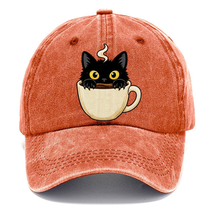 Black Cat Coffee Mug Fan Favorites Classic Cap – Terracotta Clay